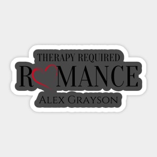 Therapy Required Romance Sticker